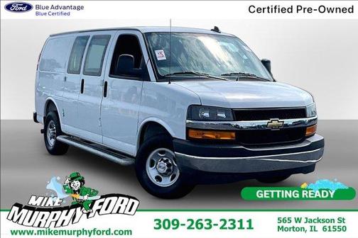Summit White 2025 Chevrolet Express 2500 Work Van