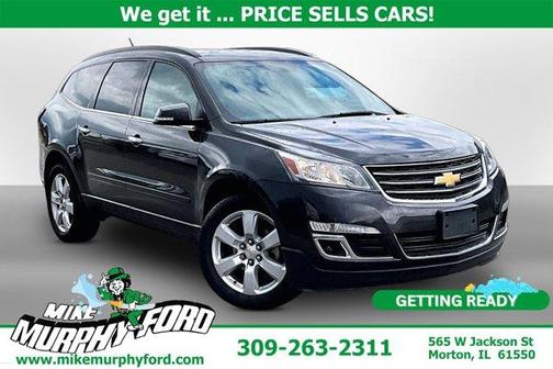 Tungsten Metallic 2017 Chevrolet Traverse 1LT