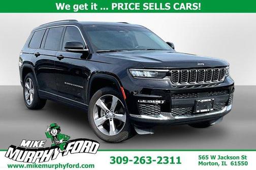 Diamond Black 2021 Jeep Grand Cherokee L Limited