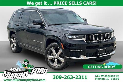 Diamond Black 2021 Jeep Grand Cherokee L Limited