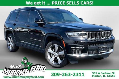 Diamond Black 2021 Jeep Grand Cherokee L Limited
