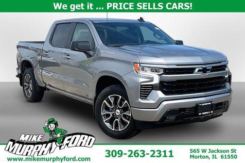 Gray 2023 Chevrolet Silverado 1500 RST