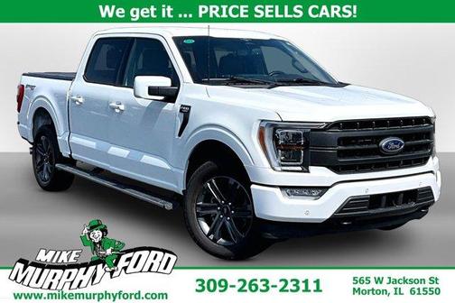 Oxford White 2023 Ford F-150 Lariat