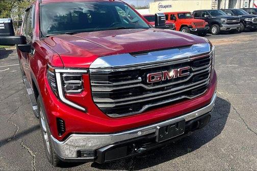 Volcanic Red 2026 GMC Sierra 1500 SLT