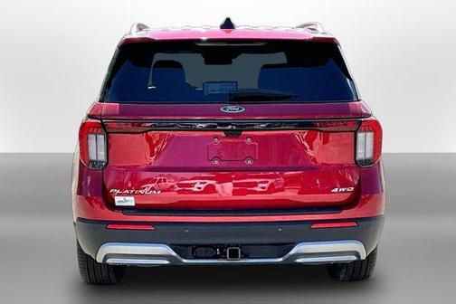 Rapid Red Metallic Tinted Clearcoat 2026 Ford Explorer Platinum