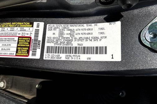 2019 Toyota Tundra Limited