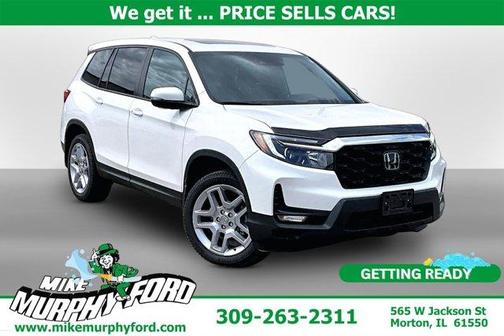 White 2024 Honda Passport EX-L