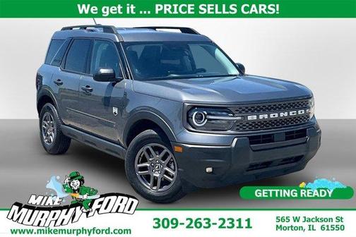 Gray Metallic 2025 Ford Bronco Sport Big Bend
