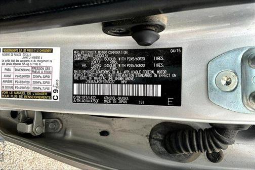 2015 Toyota 4Runner Limited