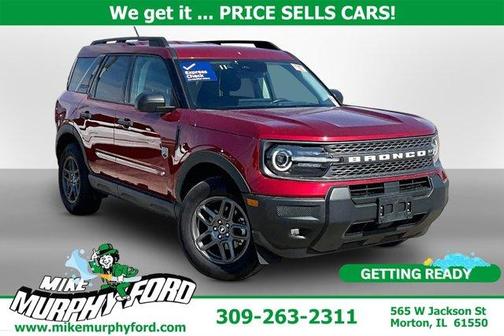 Ruby Red Metallic 2025 Ford Bronco Sport Big Bend