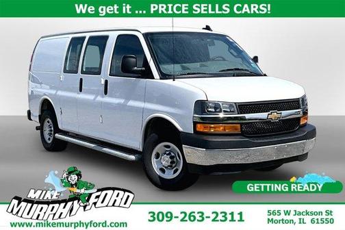 White 2024 Chevrolet Express 2500 Work Van