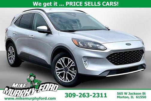 Ingot Silver Metallic 2020 Ford Escape SEL