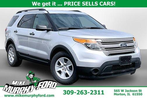 Ingot Silver Metallic 2014 Ford Explorer Base