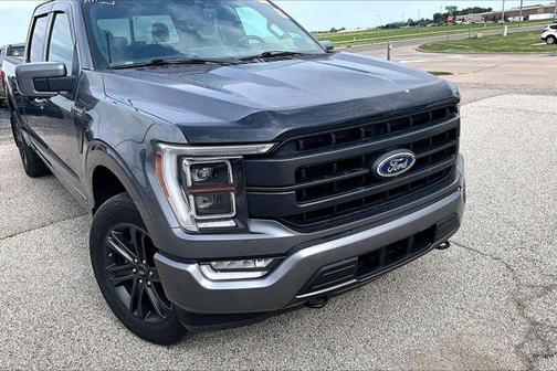 Gray 2021 Ford F-150 Lariat