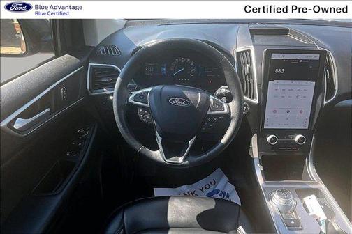 Gray Metallic 2024 Ford Edge SEL