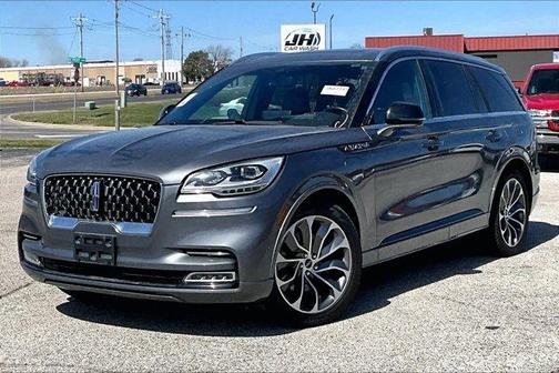 Gray 2021 Lincoln Aviator Grand Touring AWD