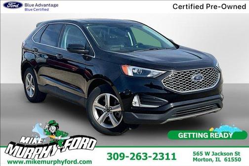 Black Metallic 2023 Ford Edge SEL
