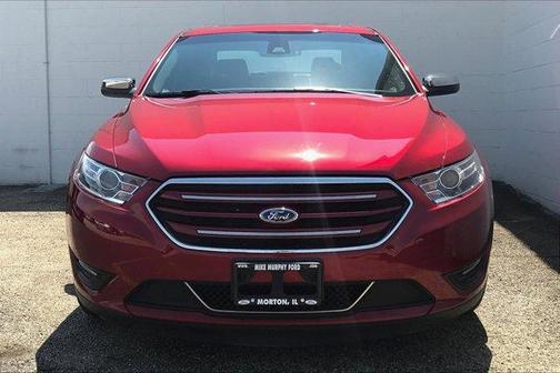 Red 2018 Ford Taurus Limited