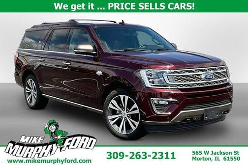 Burgundy Velvet Metallic Tinted Clearcoat 2021 Ford Expedition Max King Ranch