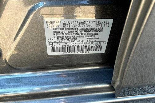 2019 Nissan Sentra SV