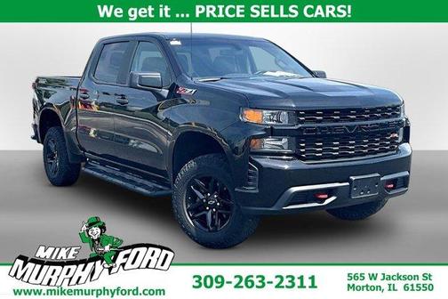 Black 2020 Chevrolet Silverado 1500 Custom Trail Boss