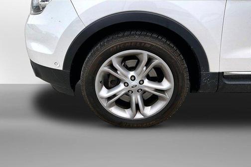 White Platinum Clearcoat Metallic 2015 Ford Explorer Limited