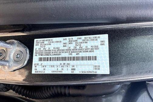2020 Ford Escape SE Sport Hybrid