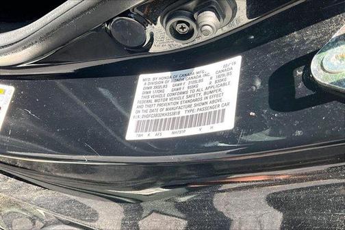 Black 2019 Honda Civic EX