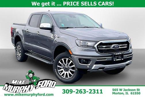 Gray Metallic 2022 Ford Ranger Lariat