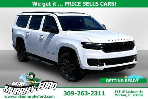 Bright White Clearcoat 2023 Jeep Wagoneer L Series II