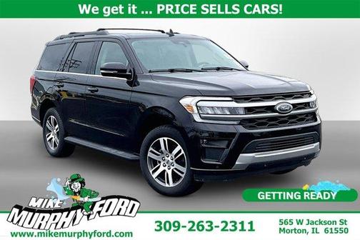 Black Metallic 2024 Ford Expedition XLT