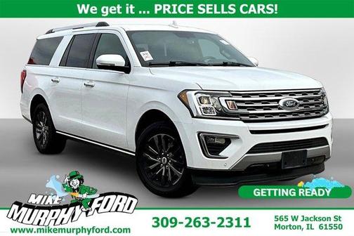 Oxford White 2019 Ford Expedition Max Limited