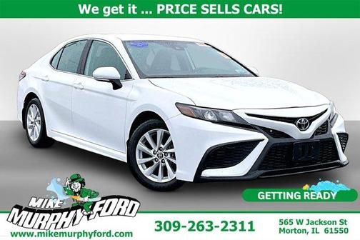 White 2024 Toyota Camry