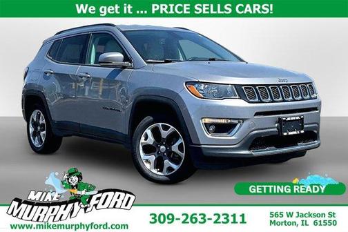 Billet Silver Metallic Clearcoat 2020 Jeep Compass Limited