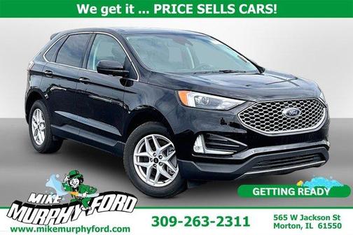 Black Metallic 2024 Ford Edge SEL
