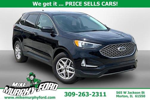 Black Metallic 2024 Ford Edge SEL