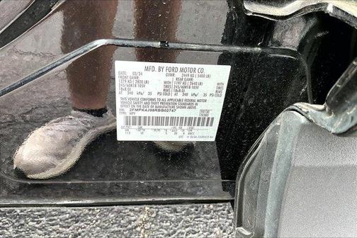 Black Metallic 2024 Ford Edge SEL