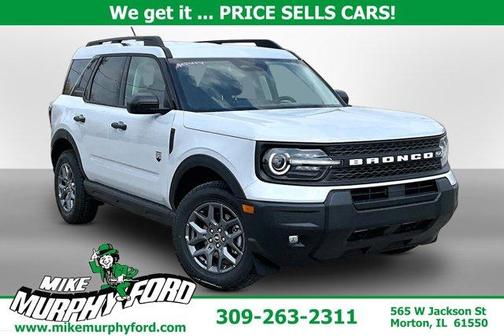 Space White Metallic 2026 Ford Bronco Sport Big Bend