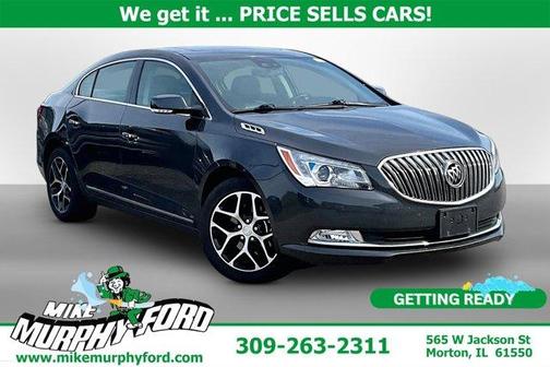 Graphite Gray Metallic 2016 Buick LaCrosse Sport Touring