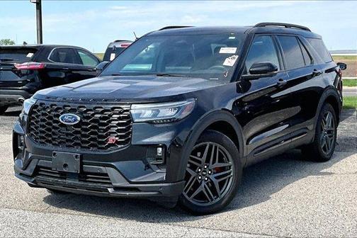 Black Metallic 2025 Ford Explorer ST 4WD