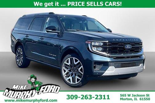 Stone Blue Metallic 2026 Ford Expedition Max Platinum