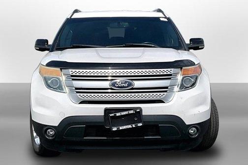 White Platinum Clearcoat Metallic 2011 Ford Explorer XLT