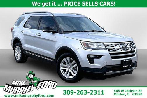 Ingot Silver 2018 Ford Explorer XLT