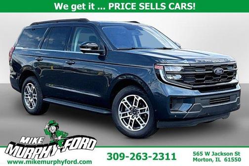 Blue Metallic 2025 Ford Expedition Active