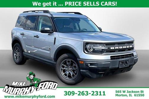 Iconic Silver Metallic 2021 Ford Bronco Sport Big Bend