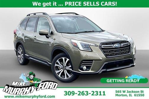 Autumn Green Metallic 2023 Subaru Forester Limited