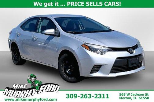 Classic Silver Metallic 2015 Toyota Corolla LE