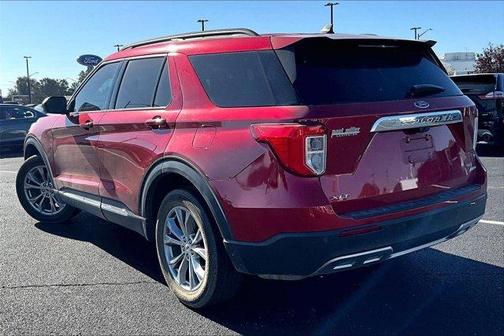 Red Metallic 2021 Ford Explorer XLT