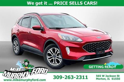 Red Metallic 2020 Ford Escape SEL
