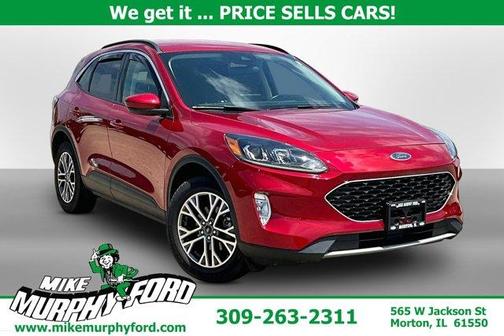 Red Metallic 2020 Ford Escape SEL